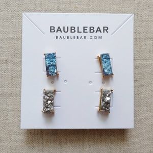 NWT BaubleBar Meteorite Bar Stud Set